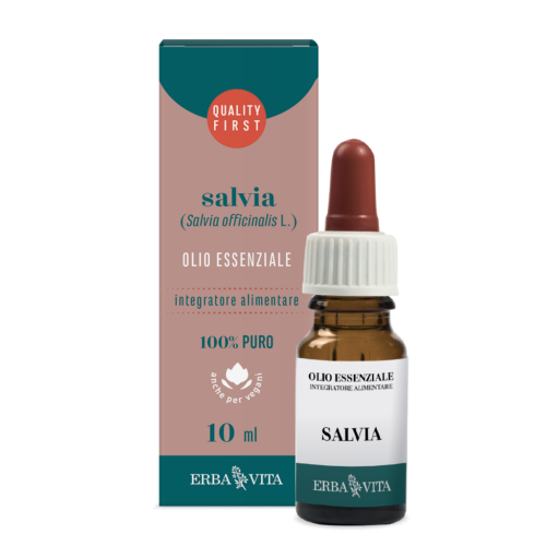 Olio Essenziale Salvia di Erba Vita