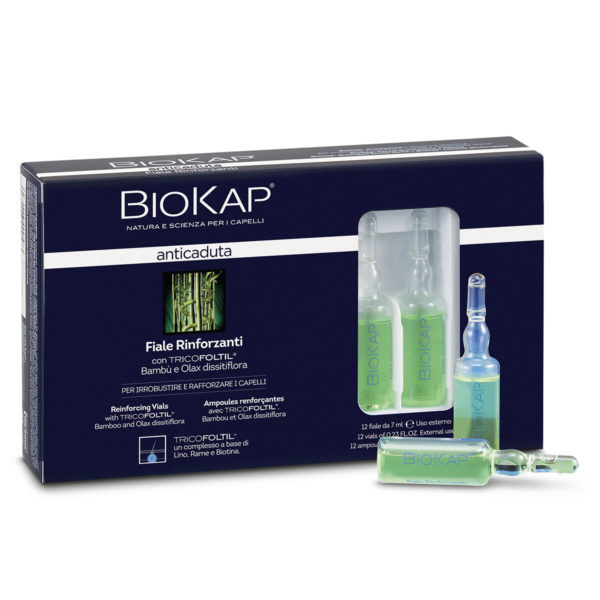 Biokap Anticaduta Fiale Rinforzanti Capelli di Bios Line