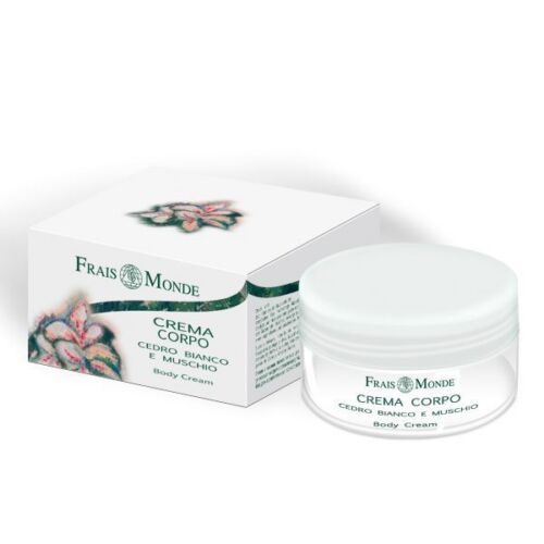 Cedro Bianco e Muschio Crema Corpo Frais Monde