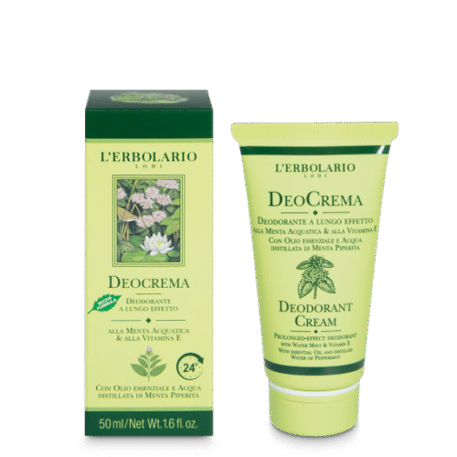 DeoCrema Menta Acquatica a lungo effetto di Erbolario