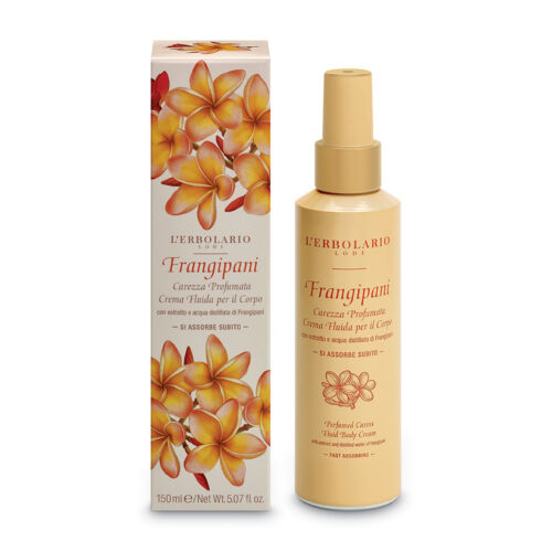 Frangipani Carezza Crema Fluida Corpo di Erbolario