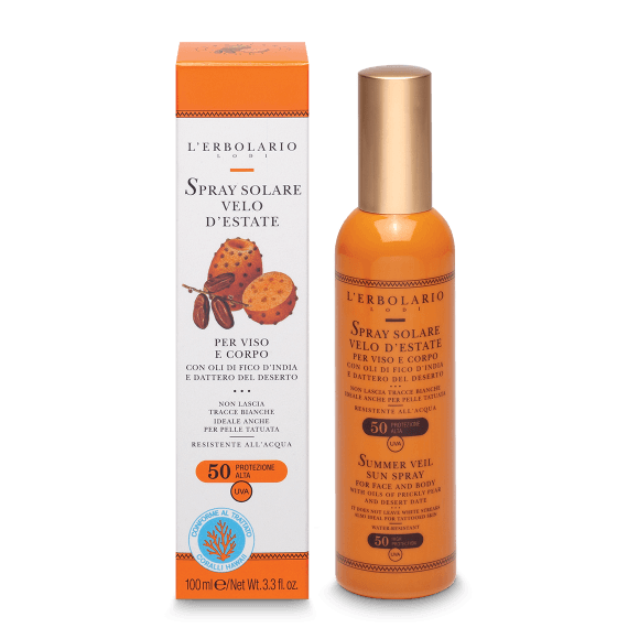 Solari Erbolario Spray Solare Corpo Velo Invisibile SPF50