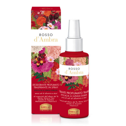 Rosso d'Ambra Deodorante Analcolico Spray di Helan