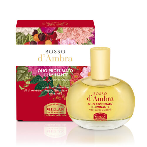 Rosso d'Ambra Olio Illuminante Profumato di Helan