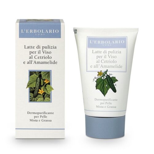 Latte Detergente al Cetriolo e Amamelide di Erbolario