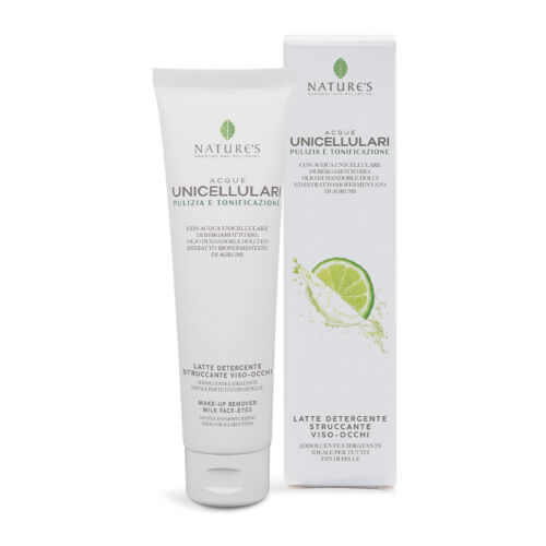 Acqua Unicellulare Latte Detergente viso occhi di Nature's