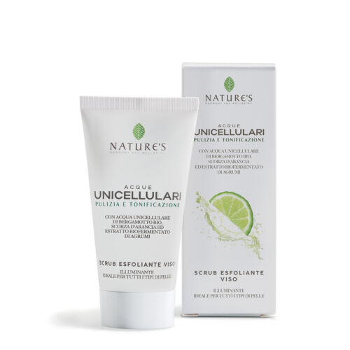Acqua Unicellulare Scrub Esfoliante Viso di Nature's