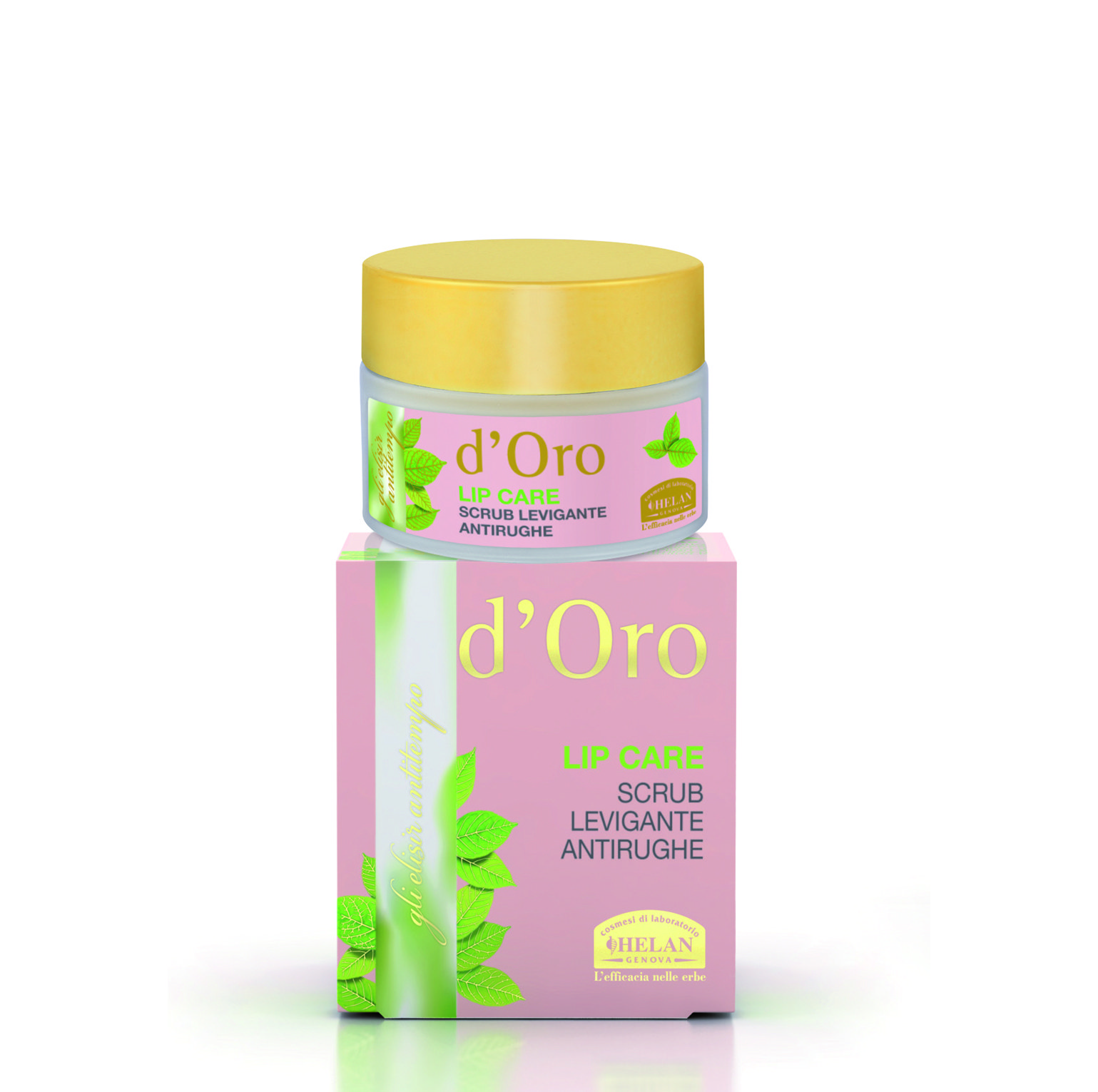 Elisir Antitempo d'ORO Lip Care Scrub Levigante di Helan