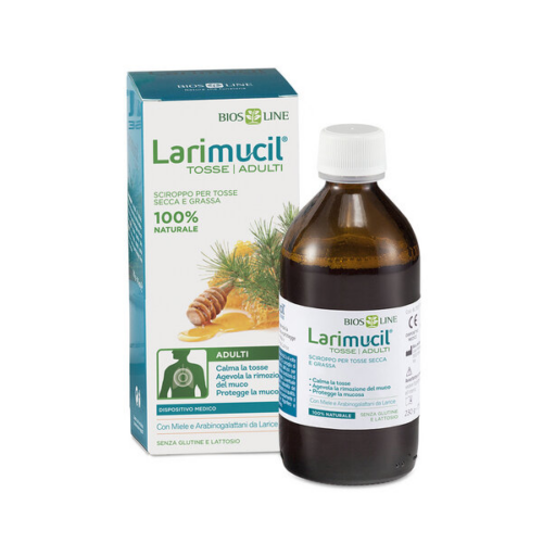 Larimucil Sciroppo Adulti tosse secca e grassa di Bios Line