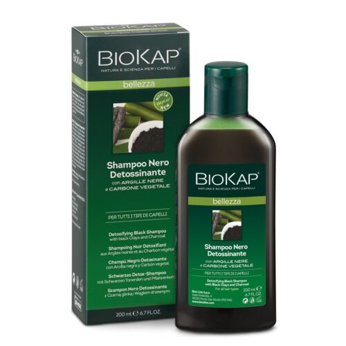 Biokap Shampoo Nero Detossinante di Bios Line