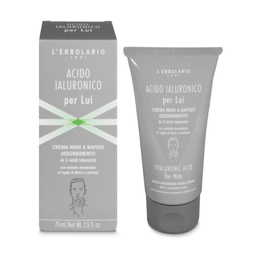 Acido Ialuronico per Lui Crema Mani di Erbolario