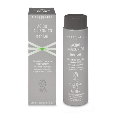 Acido Ialuronico per Lui Shampoo Doccia di Erbolario