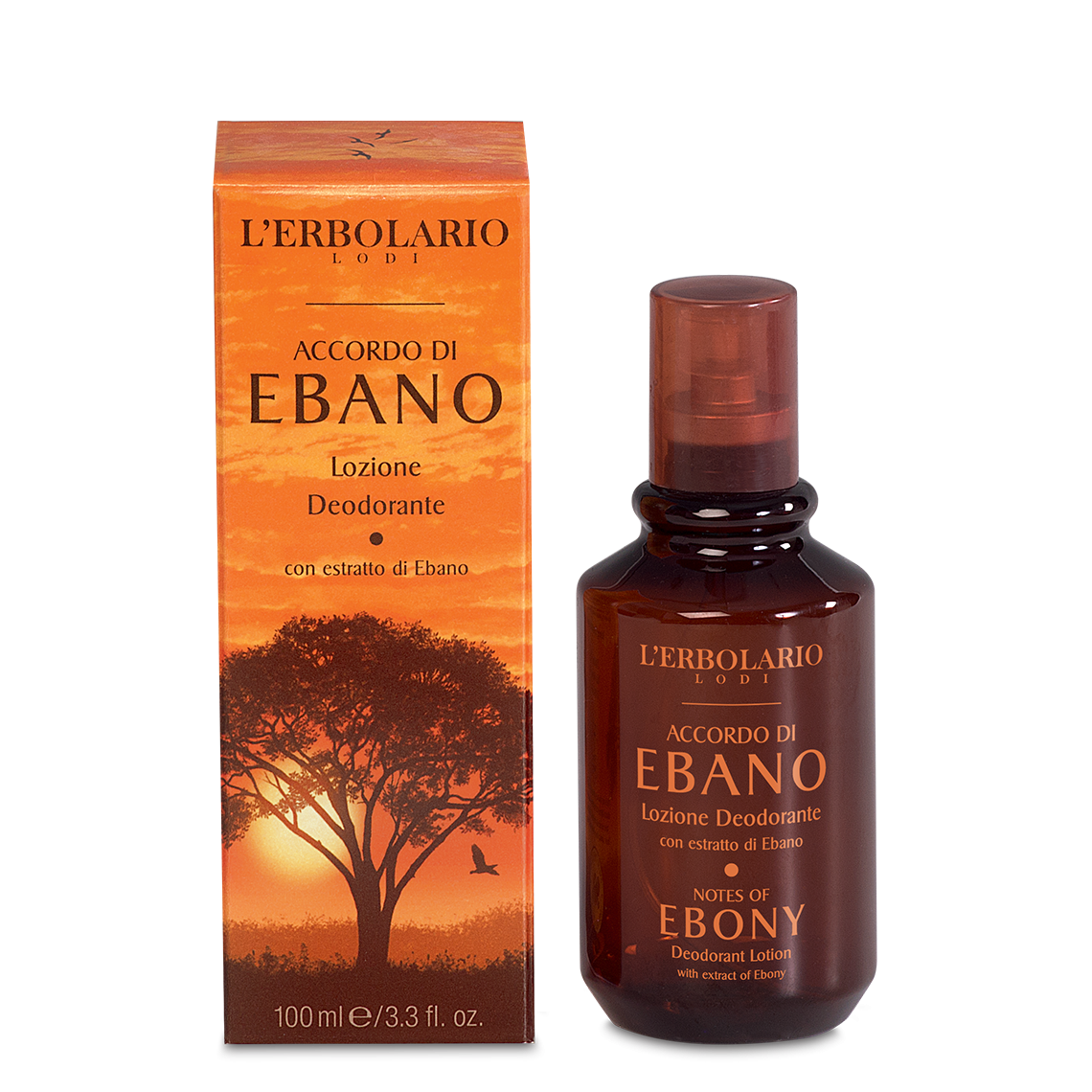 Accordo di Ebano Lozione Deodorante di Erbolario