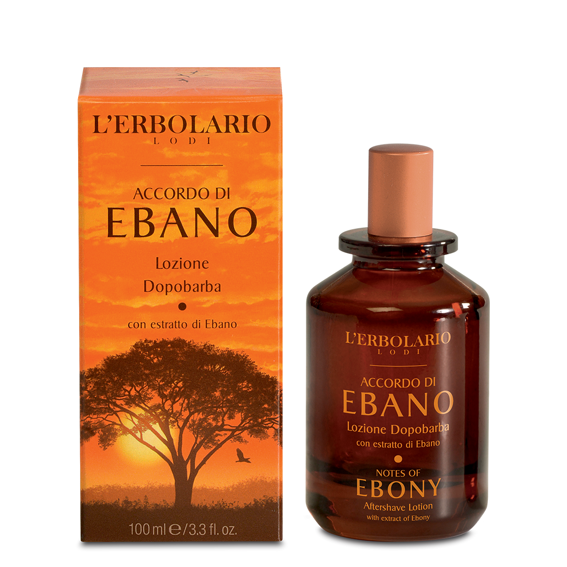 Accordo di Ebano Lozione Dopobarba di Erbolario