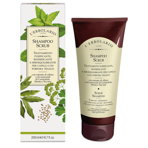Shampoo Scrub Purificante di Erbolario