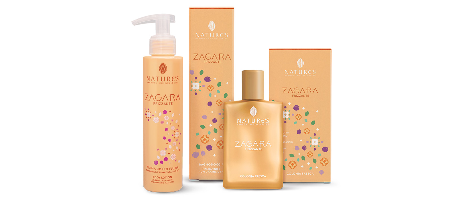 NATURE'S ZAGARA FRIZZANTE PRODOTTI LILLA' NATURA