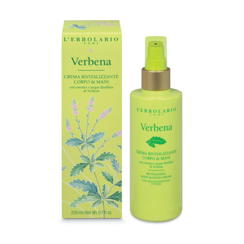 Verbena Crema Corpo Mani Rivitalizzante di Erbolario