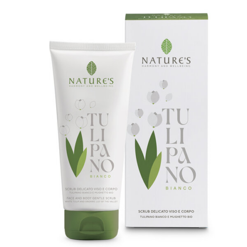 Tulipano Bianco Scrub Viso Corpo di Nature's