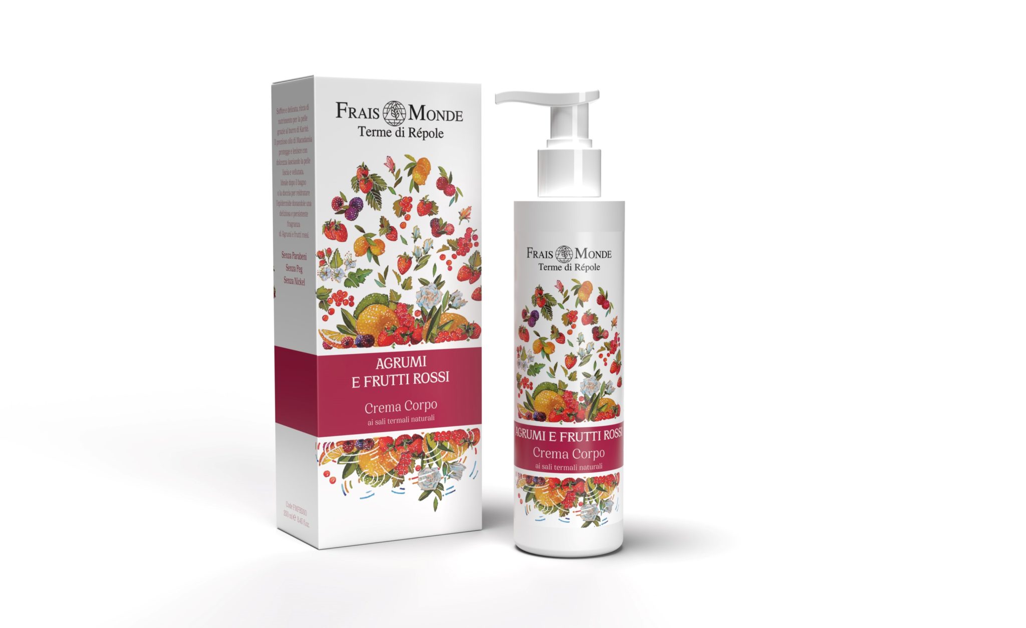 Agrumi e Frutti Rossi Crema Corpo di Frais Monde