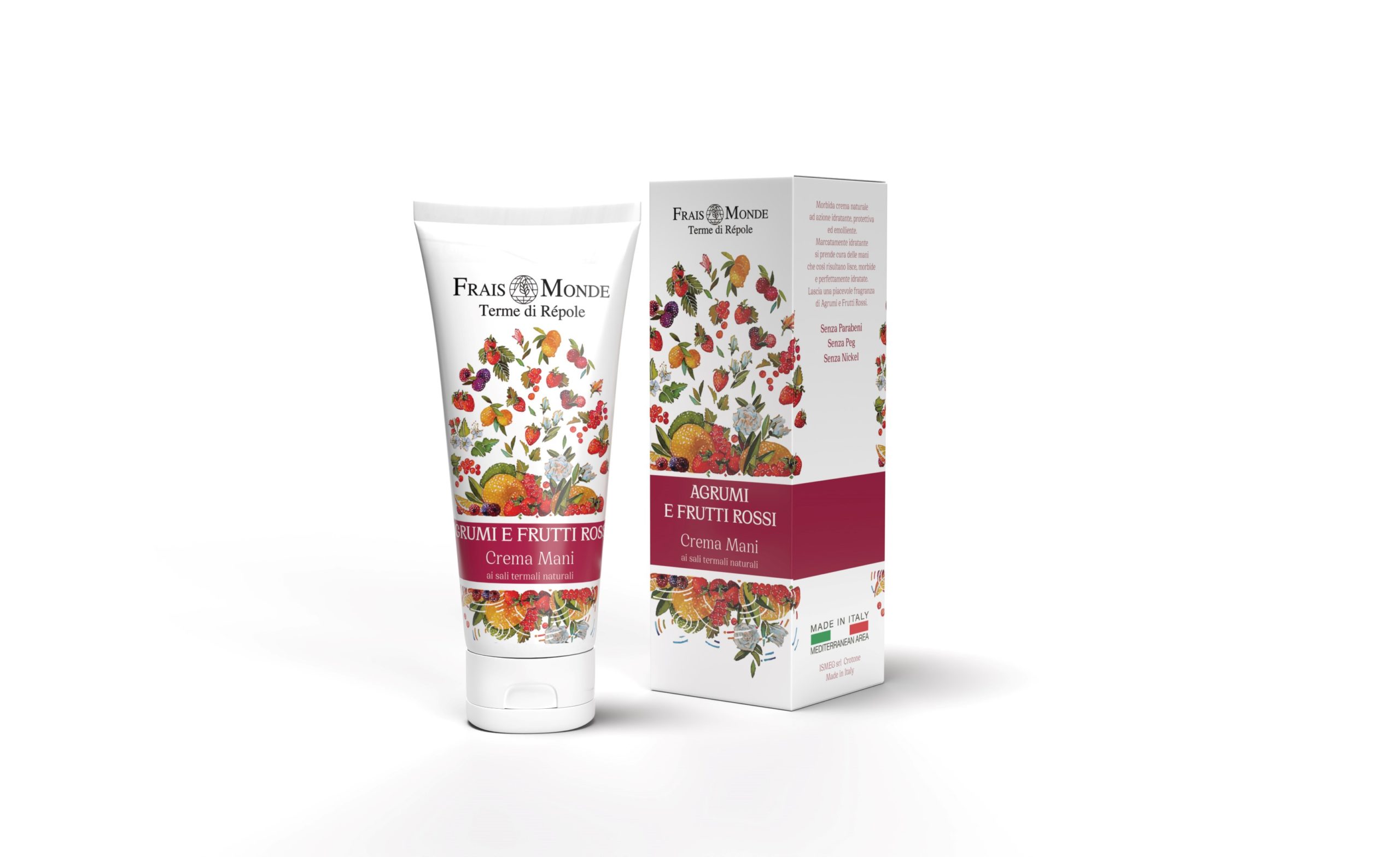 Agrumi e Frutti Rossi Crema Mani di Frais Monde
