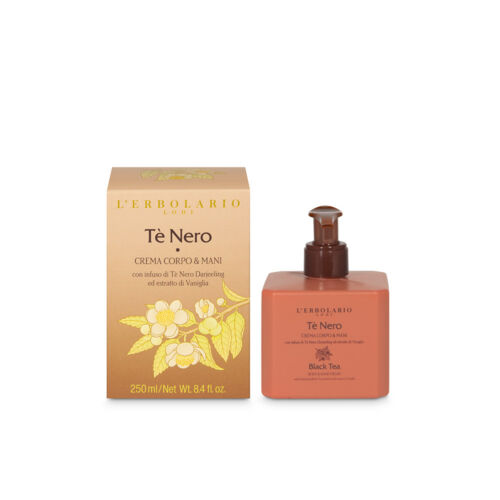 Tè Nero Crema Corpo Mani di Erbolario