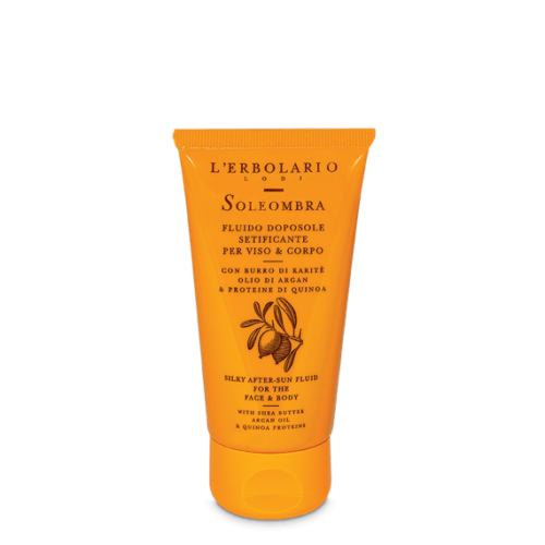 Solari Erbolario Soleombra Fluido Doposole Viso Corpo di Erbolario 75ml