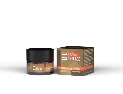 Uomo Bio Crema Viso Ristrutturante Ridensificante di Frais Monde