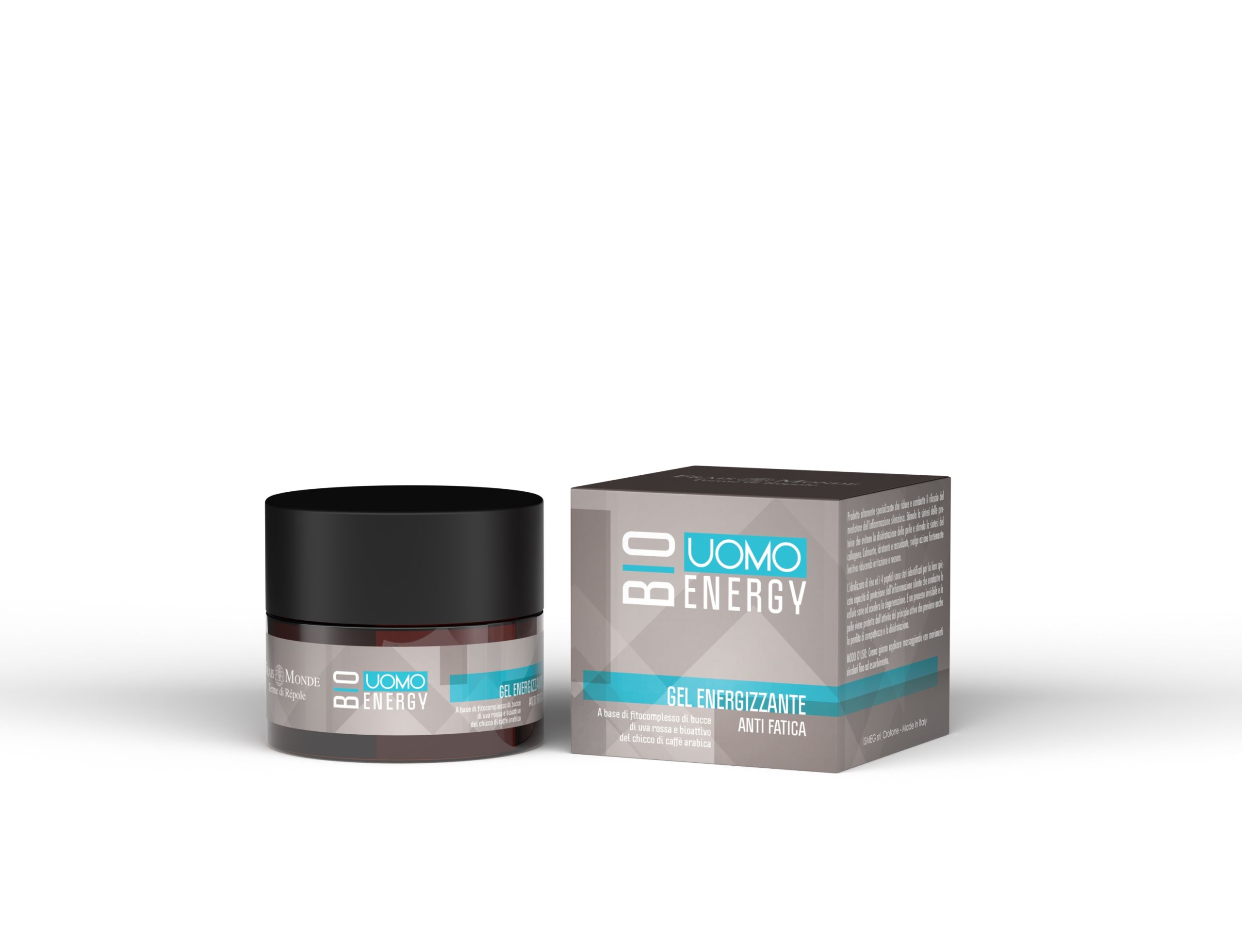 Uomo Bio Gel Viso Energizzante Anti Fatica di Frais Monde