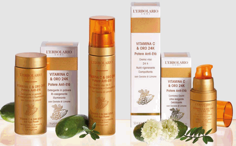 Vitamina C & Oro 24K Erbolario