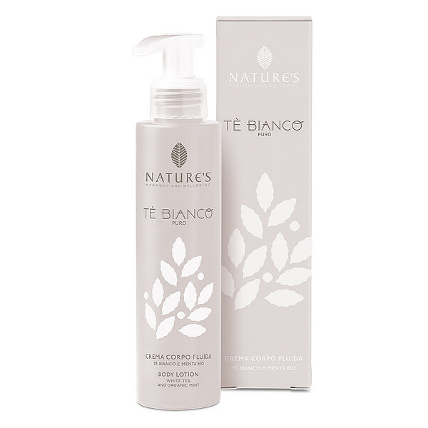 Tè Bianco Puro Crema Corpo Fluida di Nature's