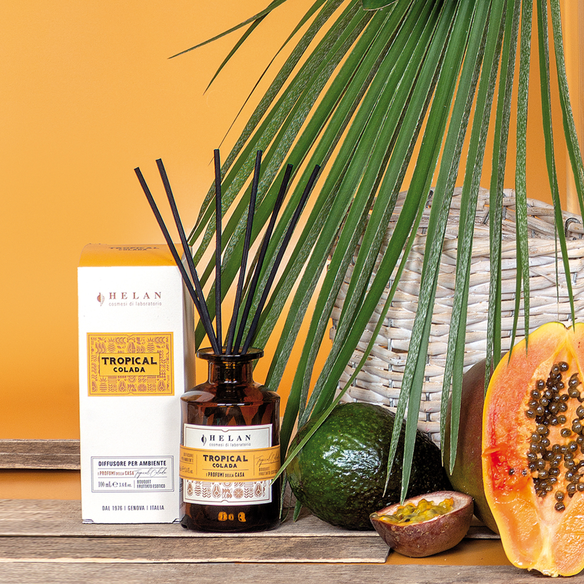 Diffusore Ambiente Tropical Colada 100ml di Helan