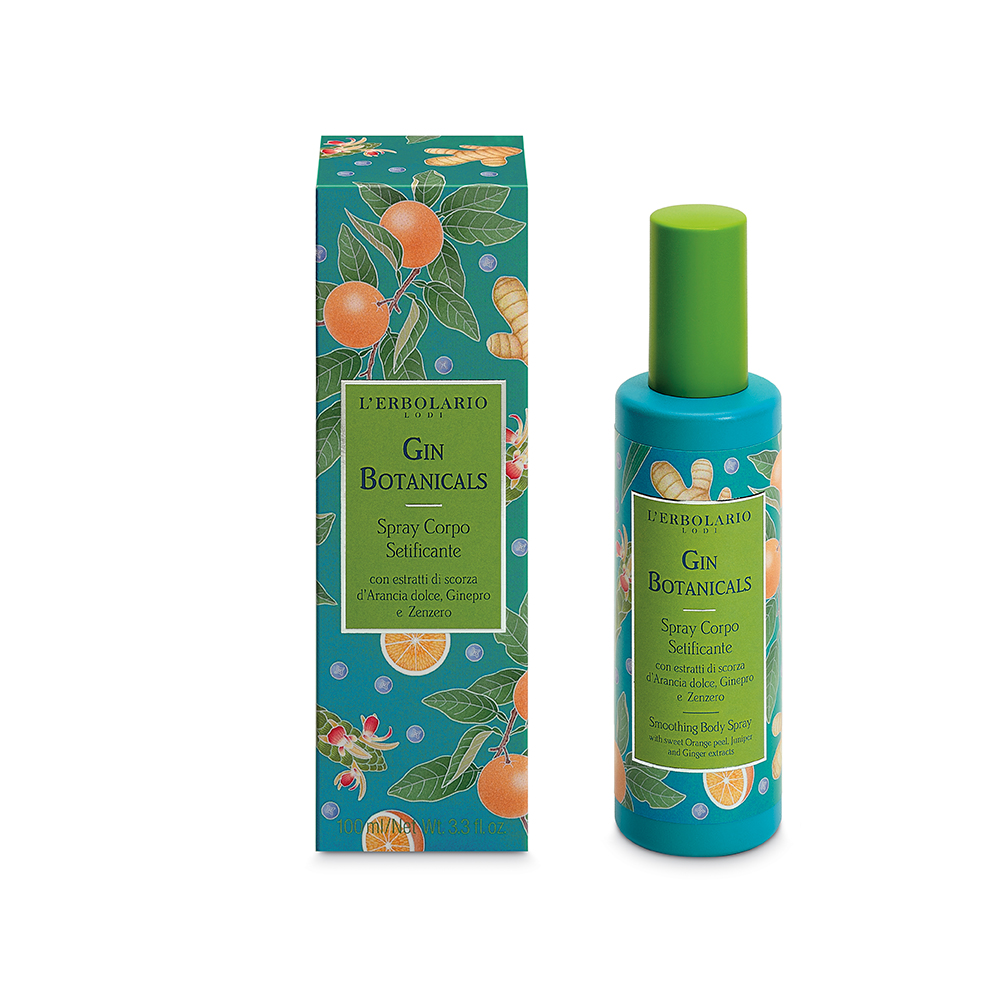 Gin Botanicals Spray Corpo Setificante di Erbolario