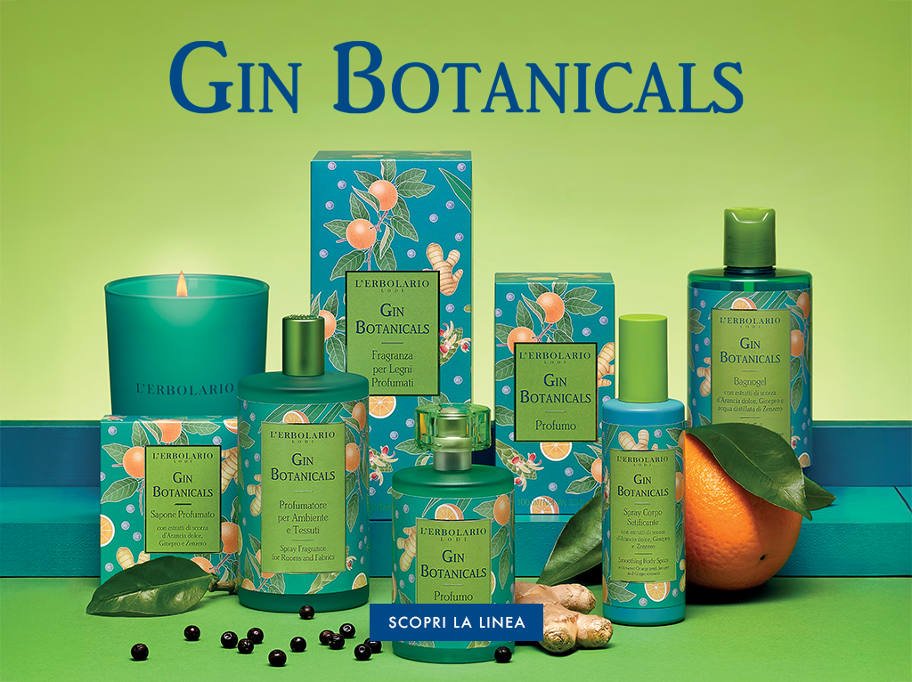Gin Botanicals Linea Profumata di Erbolario