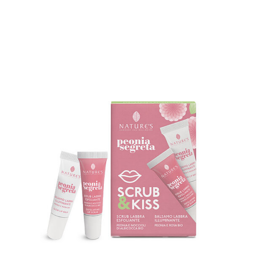 Peonia Segreta Kit Scrub e Kiss di Nature's