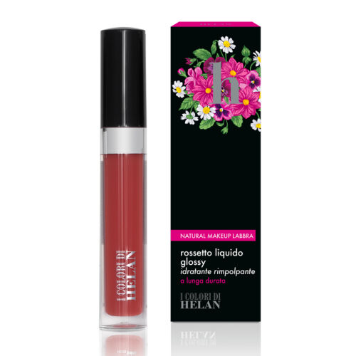 Rossetto Liquido Glossy Rosa Belle Époque di Helan