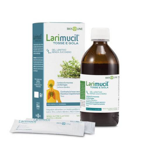 Larimucil Sciroppo Tosse e Gola di Bios Line