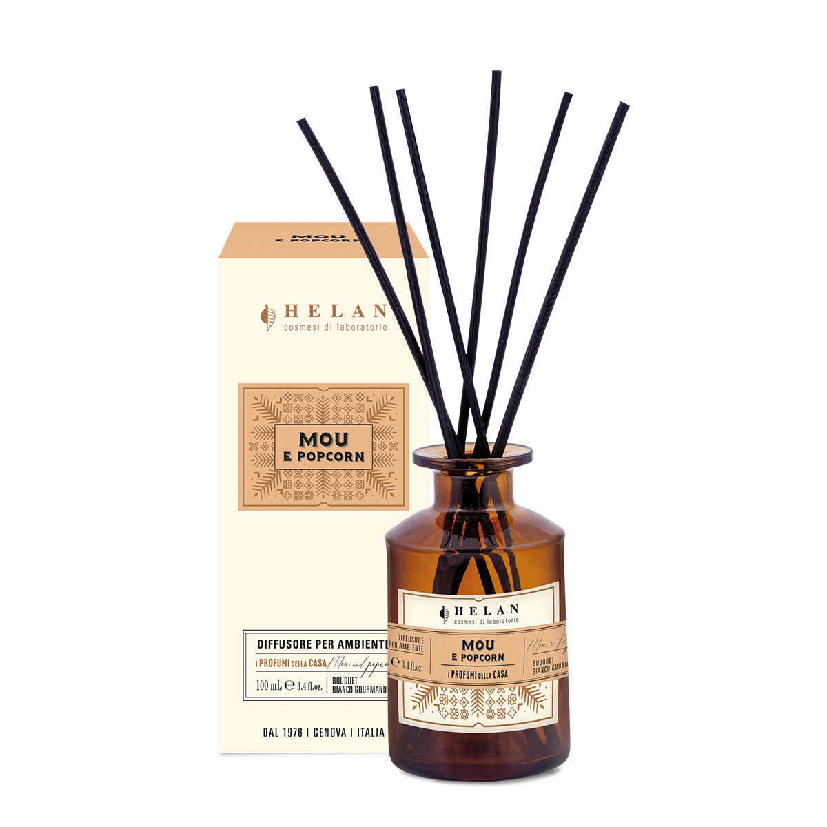 Diffusore Ambiente Mou e Popcorn 500ml di Helan